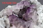 Fluorite - El Filo vein, Santa Librada, Mapimí Municipality, Durango, Messico - Campione di 135.41x92.75, area cristalli di 70.79 - € 50,00