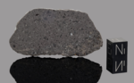 NWA 16294 - Found 2022, Algeria, Africa. Lunar troctolite melt breccia. Total mass 394 grams. - Slice gr.8.65 - € 700,00