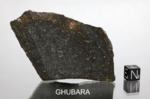 GHUBARA - Found 1954, Oman. Chondrite L5 xenolitich. Total mas over 1750 kg. - End piece gr.165.3 - € 400,00