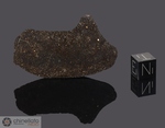 KAINSAZ - Caduta il 13 Settembre 1937, Muslyumov, Repubblica Tatarstan, Russia. Chondrite Carbonacea CO3.1. Massa totale recuperata 200 kg. Pezzo in collezione: fine pezzo con crosta gr.16 (McM125)