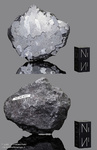 CASTIGLIONE DEL LAGO - Recuperata nel 1970, Castiglione del Lago, Umbria, Italia. Siderite Octahedrite IAB-MG. Massa totale recuperata 667 grammi. Campione in collezione: massa maggiore 153.2 grammi (McM691)