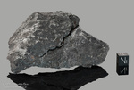 URUACU - Recuperata nel 1992, Goias, Brasile. Siderite Octahedrite IAB. Massa totale recuperata 72.5 kg. Pezzo in collezione: frammento gr.520 (McM640)