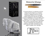 Kharga - Found 2000, Marsa Matruh, Egypt. Iron Octahedrite IVA. Total mass 1040 grams. - Slice gr.0.01 - € 280,00