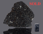 NWA 15057 - Found 2021, Algeria, Africa. Carbonaceous chondrite CVox3. Total mass 6.4 kg. - Slice gr.34.554 