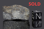 MEZO MADARAS - Fall 04 September 1852, Harghita, Romania. Chondrite L3.7 Polymitic Breccia. Total mass 22.7 kg. - Slice gr.4.55 - € 1.540,00 with copy old labels