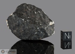 Hammadah al Hamra 346 - Recuperata nel 2019, Gharyan, Libia, Africa. Condrite L6. Massa totale 100 kg. Campione in collezione: frammento con crosta gr.87.5 - McM785