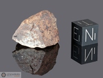 NWA 15676 - Recuperata nel 2019, Erfoud, Morocco, Africa. Chondrite L5. Massa totale recuperata 15.2 grammi. Pezzo in collezione: fine pezzo gr.10.79 (McM754)