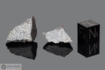 ST. MICHEL - Caduta il 12 Luglio 1910, Mikkeli, Finlandia. Chondrite L6 Brecciata. Massa totale recuperata 17 kg. Pezzo in collezione: frammenti con crosta gr.5.2 (McM644)