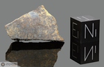 WRAY (B) - Recuperata nel 1938, Colorado, USA. Chondrite L5. Massa totale recuperata 3.884 kg. Pezzo in collezione: fetta gr.6.2 (McM259) 