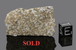 COLLESCIPOLI - Fall 03 February 1890, Terni, Umbria, Italy. Chondrite H5. Total mass 5 kg. - End piece gr.18.15 with copy old labels - € 2.722,50