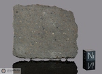 NWA 16790 - Recuperata nel 2023, Algeria, Africa. Chondrite Carbonacea CK5. Massa totale recuperata ... Campione in collezione: fetta gr.24.29 (McM765)