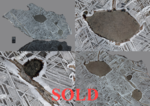 NEA 051 - Find 2023, Libya, Africa. Iron Octhaedrite IIIAB. Total mass 100 kg. - Slice gr.554.5 