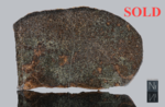 NWA 16170 - Found 2023, Morocco, Africa. Achondrite Brachinite. Total mass 3.87 kg. Slice gr.82.9