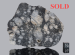 NWA 16311 - Found 2023, Morocco, Africa. Achondrite eucrite melt breccia. Total mass 1330 grams. - Slice gr.62.36 - € 250,00