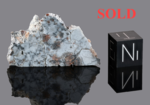 Timimoun 003 - Found 2025, Adrar, Algeria, Africa. Achondrite aubrite. Total mass 26 kg. Slice gr.4.154 - € 130,00