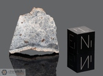 IGDI - Recuperata nel Febbraio 2000, Marocco, Africa. Achondrite Eucrite Monomitica. Massa totale recuperata 1.470 kg. Pezzo in collezione: fetta gr.5.63 (McM398)