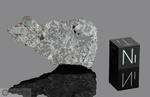 JUVINAS - Caduta il 15 Giugno 1821, Libonnes, Entraigues, Ardeche, Francia. Achondrite Eucrite. Massa totale recuperata 91 kg. Pezzo in collezione: fine pezzo gr.0.12.3 (McM124)