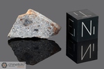 SMARA - Recuperata nell’Aprile 2000, Marocco, Africa. Achondrite Eucrite Polimitica. Massa totale 12.87 kg. Pezzo in collezione: fetta con crosta gr.2 (McM336)