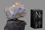 Tin Begane 001 - Recuperata nel 2025, Tamanghasset, Algeria. Pallasite. Massa totale 1072 grammi. Fetta gr.2.77 - € 40,00