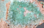 Fluorite - Moscona Mine, El Pontón de Solís, Corvera de Asturias, Asturias, Spagna - Campione di 147.44x101.34, area cristalli di 97.44 mm - € 50,00