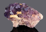 Fluorite - Blanchard Mine, Bingham, Hansonburg District, Socorro County, New Mexico, USA - Campione di 77.74x41.92 - Area con cristalli di 55.49 mm € 50,00