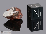 NWA 4025 - Recuperata nell’Agosto 2005, Marocco, Africa. Bencubbinite. Massa totale recuperata 745.5 grammi. Pezzo in collezione: fine pezzo gr.3.85 (McM637) 