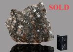 NWA11182 - Found August 2017, Morocco, Africa. Achondrite, Lunar Feldspathic Breccia. Total mass 60 grams - Slice gr.17.45 