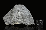 NWA 14681 - Found 2021, Algeria, Africa. Achondrite Lunar troctolite melt. Total mass 5.5 kg. - Slice gr.5 - € 1.500,00
