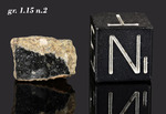 NWA 15680 - Found 2002, Erfoud, Morocco, Africa. Achondrite Lunar feldsphatic breccia. Total mass 28.6 grams