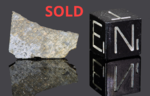 MEZO MADARAS - Fall 04 September 1852, Harghita, Romania. Chondrite L3.7 Polymitic Breccia. Total mass 22.7 kg. - Slice gr.0.6 - € 210,00 with copy old labels