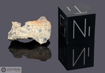 HAMARA - Recuperata nell’Aprile 2000, Marocco, Africa. Achondrite Diogenite. Massa totale recuperata 940 grammi. Pezzo in collezione: fine pezzo gr.0.600 (McM337)