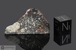 NWA 4473 - Recuperata nel 2006, Marocco, Africa. Achondrite Polimitica Breccia Diogenite. Massa totale recuperata 7 kg. Pezzo in collezione: fetta gr.3.1 (McM662)