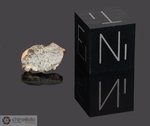 NWA 1068 – Louise Michel - Recuperata nel 2001, Marocco, Africa. Achondrite Shergottite Picritic. Massa totale recuperata 654 grammi. Pezzo in collezione: fine pezzo gr.0.220 (McM442)