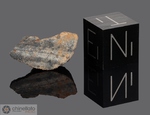NWA 4222 - Recuperata nel 2006, Marocco, Africa. Achondrite Shergottite. Massa totale recuperata 16.5 grammi - Pezzo in collezione: fine pezzo gr.0.9 (McM650)