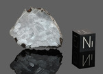 Flaibano - (provisional name)   Found 2008 Flaibano, Friuli Venezia Giulia, Italy Iron under analysis Total mass 3.2 kg.  Stabilized slice gr.12.618 - € 504,72