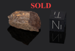 Al Haggounia 001 - Found 2006, Al Haggounia, Morocco. EL-melt rock. Total mass 3 tons. Fragment gr.6.21 - € 50,00